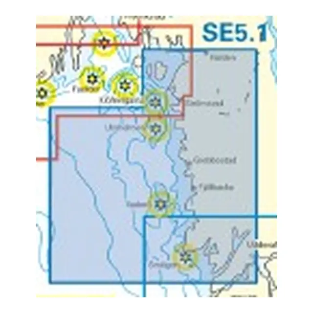 NV-CHARTS Atlas SE 5.1 Vestsverige Nord Vestkusten Norra 