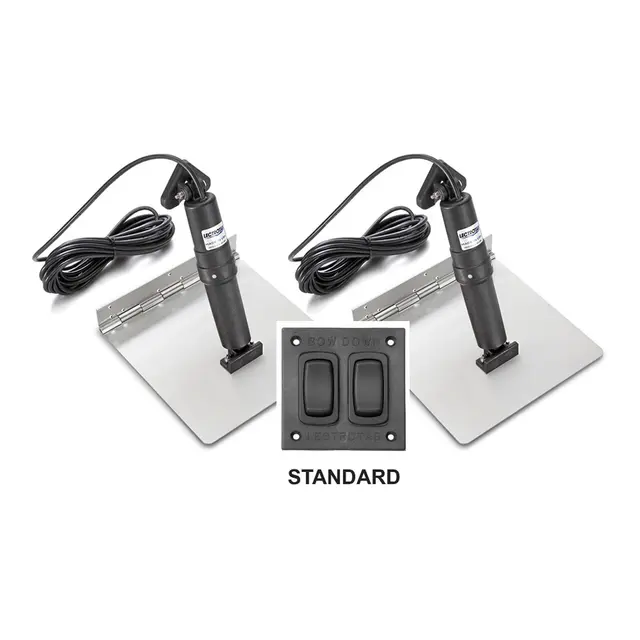 LECTROTAB Trimplan komplett alu 9x12" Kit inkl. standard bryterpanel 