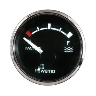 WEMA Tankmåler Vann SL-sort 0-180 Ohm (EU std.) 