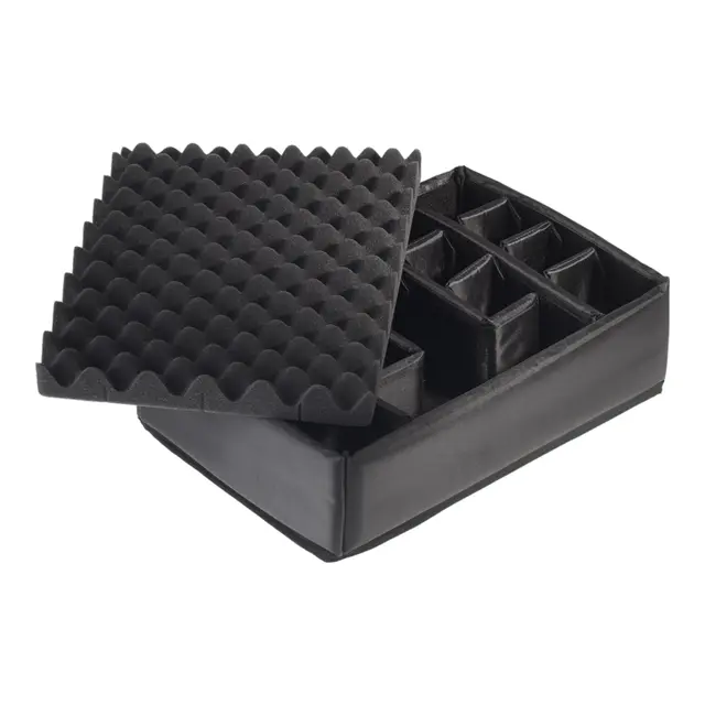 B&W Outdoor Case Type 5000 - Sort Multirom inndelere - 510 x 420 x 215 mm 