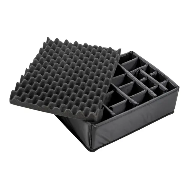 B&W Outdoor Case Type 6000 - Sort Multirom inndelere - 510 x 420 x 215 mm 