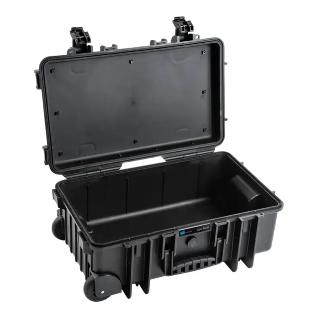B&W Outdoor Case Type 6600 - Sort Uten innlegg (tom) - 550 x 350 x 225 mm 
