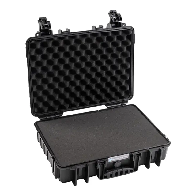 B&W Outdoor Case Type 5040 - Sort skuminnlegg universal, 470 x 365 x 140mm 