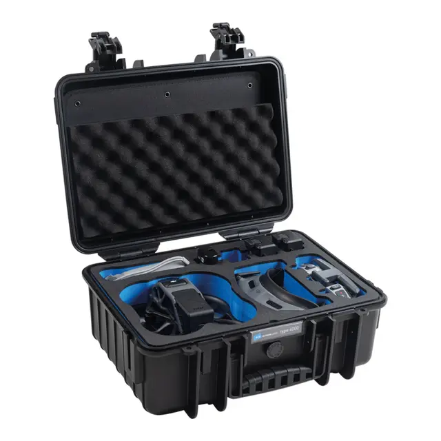 B&W Outdoor Case Type 4000 - Sort for DJI Avata - 420 x 325 x 180 mm 