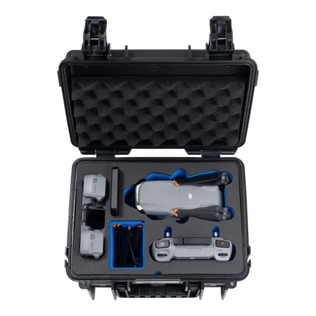 B&W Outdoor Case Type 3000- Sort DJI Air 3 / 3S - 365 x 295 x 170 mm 