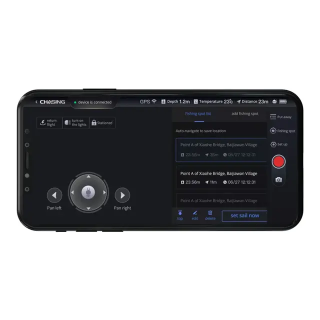 CHASING F1 Pro Fiske kamera 20m dybde kamera 