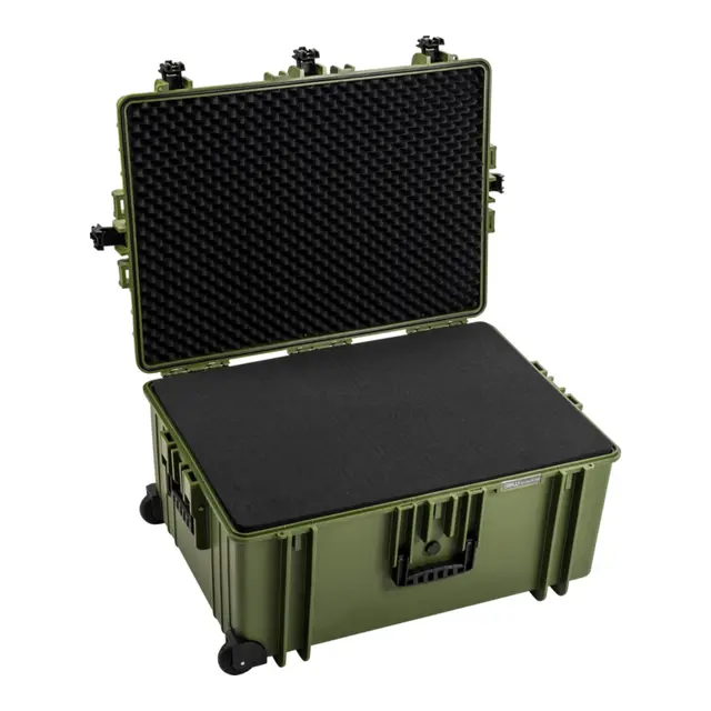 B&W Outdoor Case Type 7800 - Mørkegrønn Skuminnlegg universal, 845 x 615 x 415mm 