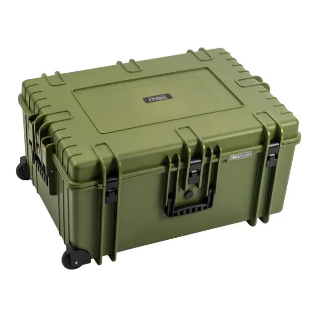 B&W Outdoor Case Type 7800 - Mørkegrønn Skuminnlegg universal, 845 x 615 x 415mm 