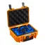 B&amp;W Outdoor Case Type 500 - Oransje for DJI Osmo Pocket 3 - 230 x 180 x 90cm