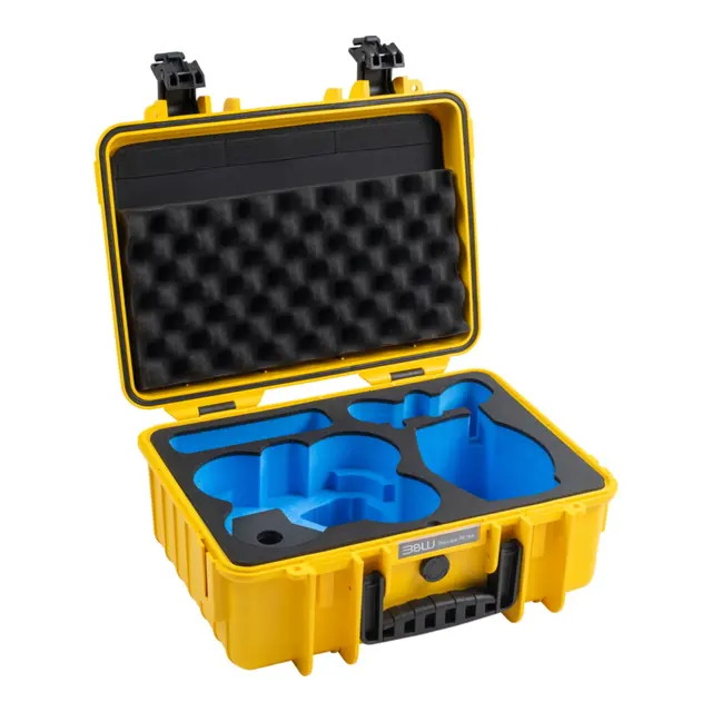 B&W Outdoor Case Type 4000 - Gul for DJI Avata 2 - 420 x 325 x 180 mm 