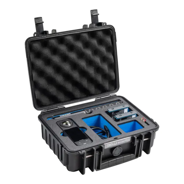 B&W Outdoor Case Type 1000 - Sort Insta360 X4 - 270 x 215 x 105 mm 