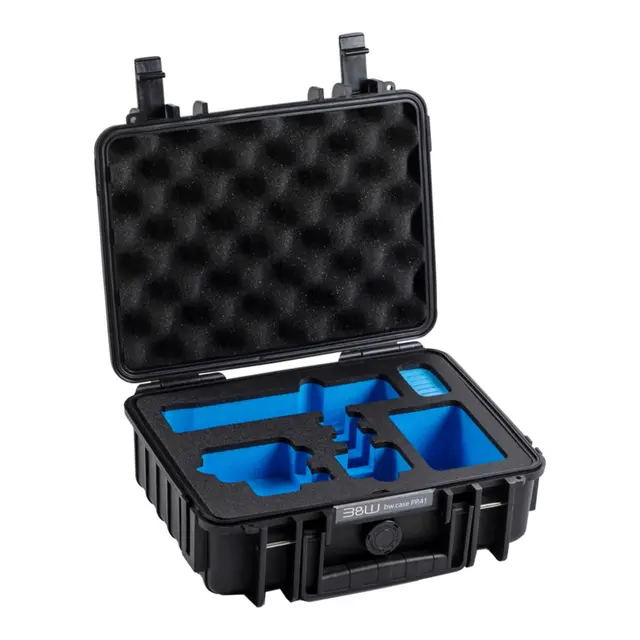 B&W Outdoor Case Type 1000 - Sort for GoPro Hero 9-13 - 270 x 215 x 105 mm 