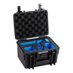 B&amp;W Outdoor Case Type 2000 - Sort for GoPro Hero 9-13 - 270 x 215 x 165mm