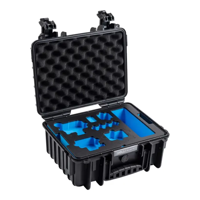 B&W Outdoor Case Type 3000 - Sort for GoPro Hero 9-13 - 365 x 295 x 170 mm 