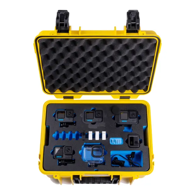 B&W Outdoor Case Type 4000 - Sort GoPro Hero 9-13 - 420 x 325 x 180 mm 