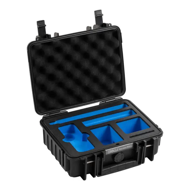 B&W Outdoor Case Type 1000 - Sort Insta360 X4/ X5 - 270 x 215 x 105 mm 