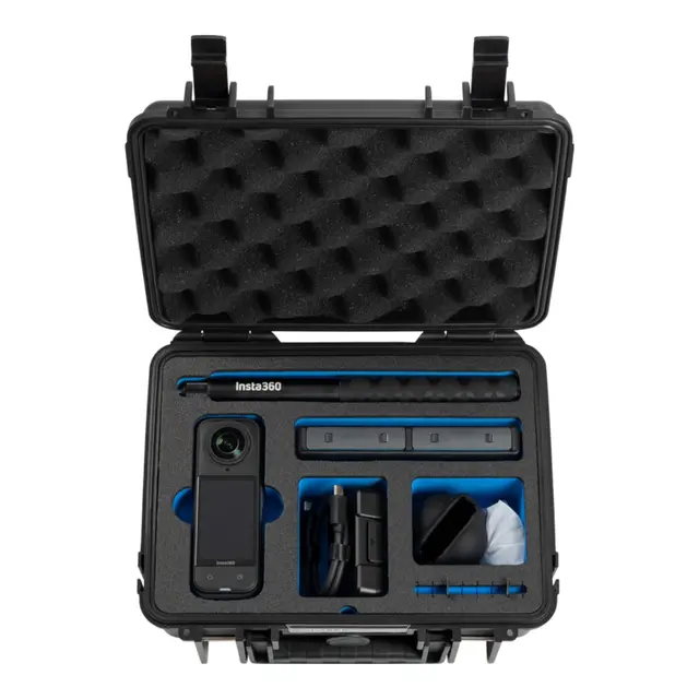 B&W Outdoor Case Type 1000 - Sort Insta360 X4/ X5 - 270 x 215 x 105 mm 