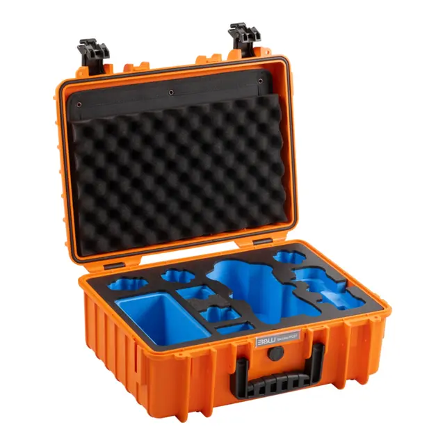 B&W Outdoor Case Type 5000 - Orange for DJI Mavic 4 Pro - 470 x 365 x 190 mm 