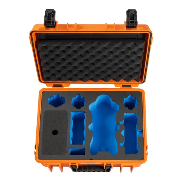 B&W Outdoor Case Type 5000 - Orange for DJI Mavic 4 Pro - 470 x 365 x 190 mm 