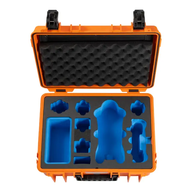 B&W Outdoor Case Type 5000 - Orange for DJI Mavic 4 Pro - 470 x 365 x 190 mm 