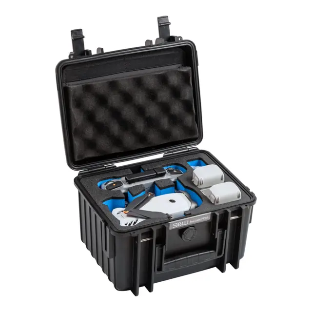 B&W Outdoor Case Type 2000 - Sort for DJI Mini 5 PRO - 270 x 215 x 165 mm 