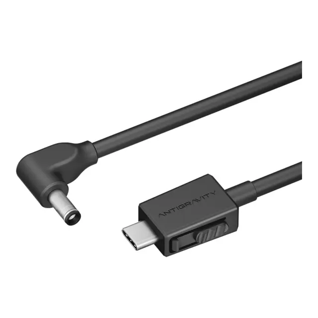 ANTIGRAVITY USB-C to DC Strømkabel for Vision Goggles - 0.65m 