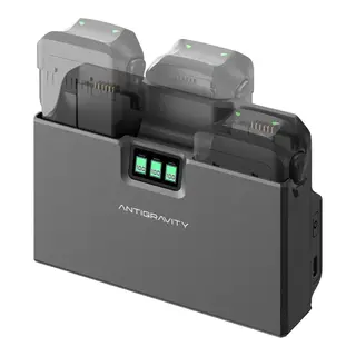 ANTIGRAVITY A1 Charging Hub lader opp til 3 batterier