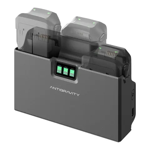 ANTIGRAVITY A1 Charging Hub lader opp til 3 batterier