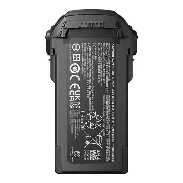 ANTIGRAVITY A1 Flight Battery, Standard 2360 mAh - opptil 24 min flytid 