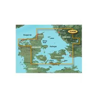 GARMIN Bluechart g3 Vision HD - S VEU458S: Göteborg - Fyn/Skjælland 