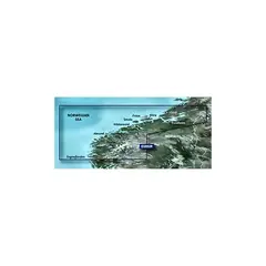 GARMIN Bluechart g3 Vision HD - R VEU052R: Sognefjorden-Trondheim