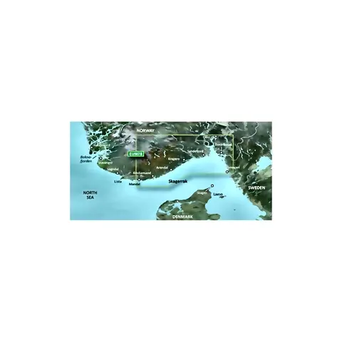 GARMIN Bluechart g3 Vision HD - S VEU507S: Oslo-Mandal-Smögen 