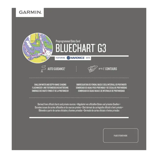 GARMIN Sørøst Karibia Bluechart G3 HXUS030R | microSD™/SD™ - kartbrikke 