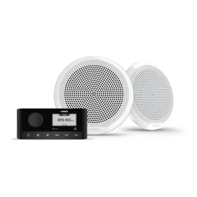 FUSION MS-RA60 Marine stereo pakke Inkl. EL-F65W 6,5" kalssiske høyttalere 