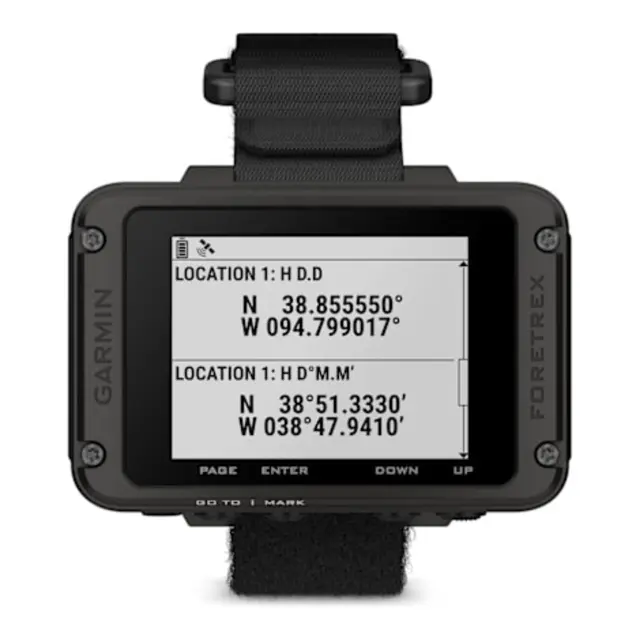 GARMIN Foretrex 801 GPS festes på håndleddet 