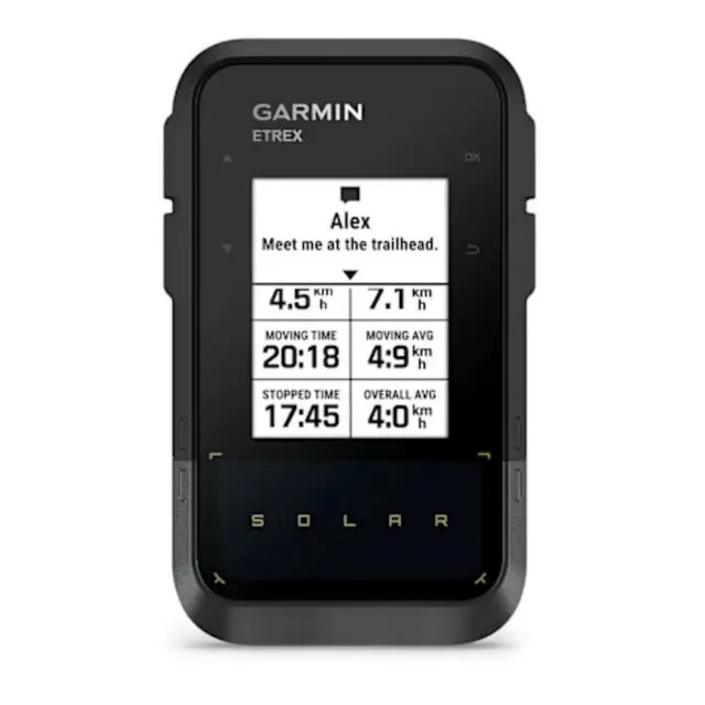 GARMIN eTrex Solar Håndholdt GPS 