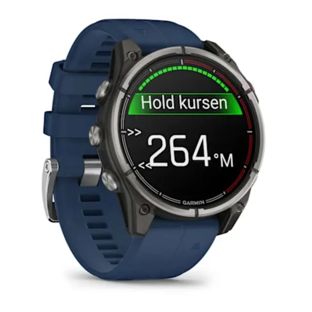 GARMIN Quatix 8 - Maritim Sportsklokke 47mm urskive - AmoLED skjerm 