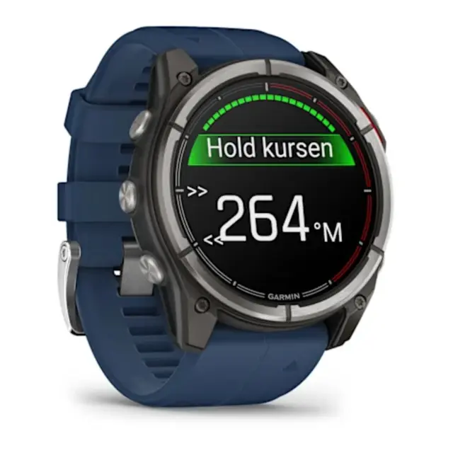 GARMIN Quatix 8 - Maritim Sportsklokke 51mm urskive - AmoLED skjerm 