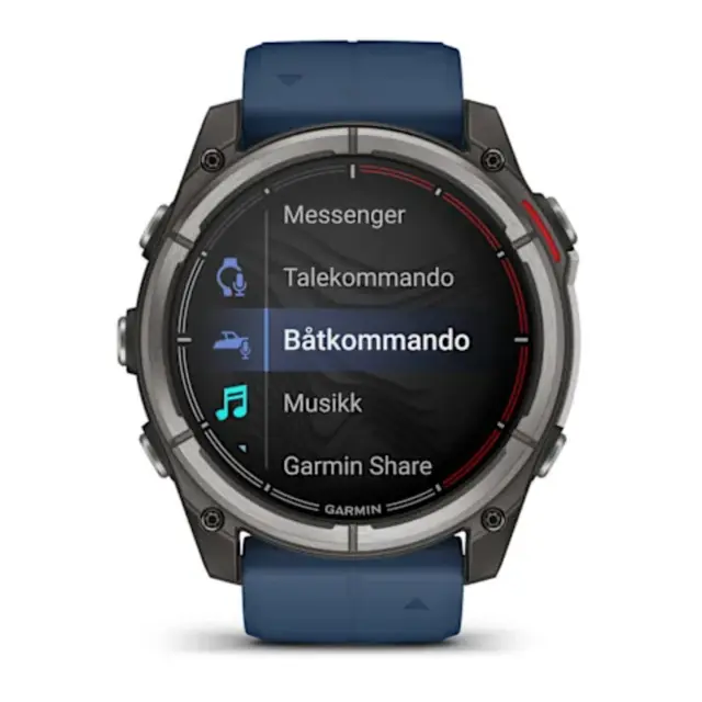 GARMIN Quatix 8 - Maritim Sportsklokke 51mm urskive - AmoLED skjerm 