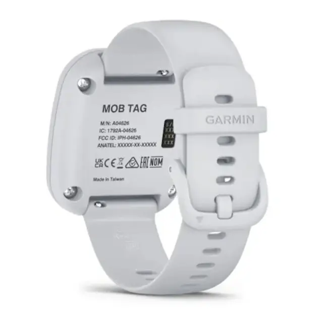 GARMIN MOB tagg - Hvit hurtigutløsningsrem 