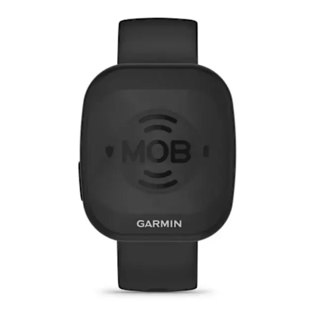 GARMIN MOB tagg - Sort m/rem & karabinkrok 