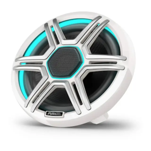 FUSION Apollo Høyttalere - 7,7" LED-Høyttalere - Sportshvit gitter 
