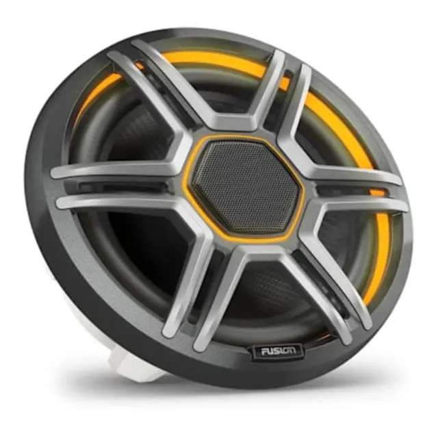 FUSION Apollo Høyttalere - 8,8" LED-Høyttalere - Sportsgrått gitter 