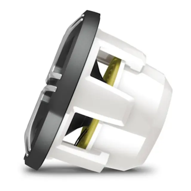 FUSION Apollo Subwoofer 12" maritim LED SUB - sportsgrå gitter 