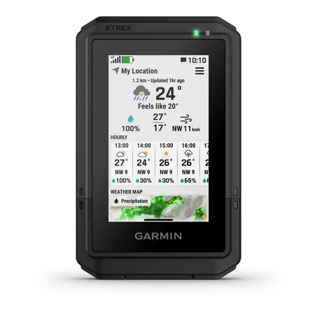 GARMIN eTrex Touch, Håndholdt GPS 3" Berøringsskjerm - for TopoActive kart 
