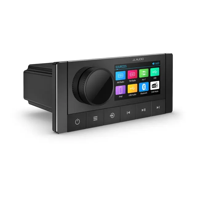 JL AUDIO A60 Marine Stereo 4x22W - Bluetooth - NMEA2000 - DSP 