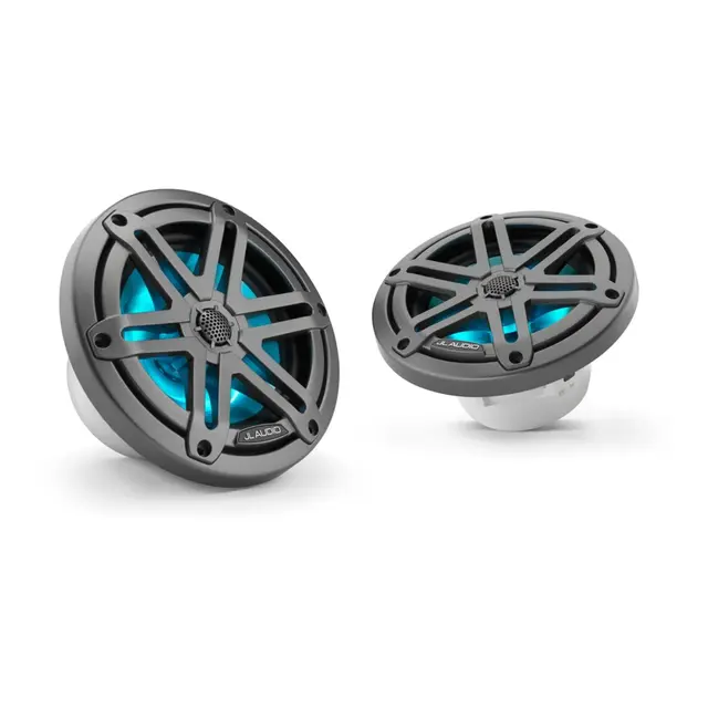 JL AUDIO M3 Marine Høyttalere 6,5" Grå sportsfront - LED RGB - 4 Ohm - 60W 