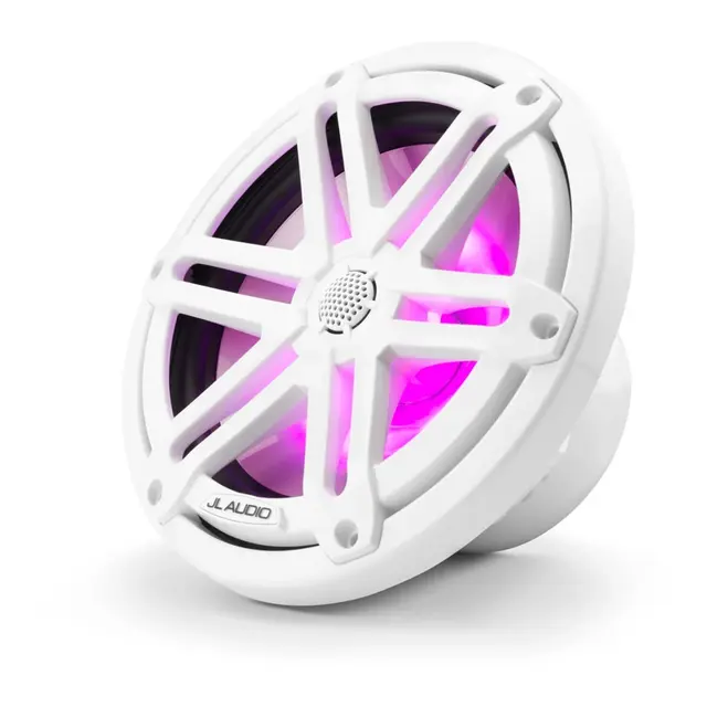 JL AUDIO M3 Marine høyttalere - 7,7" Hvit sportsfront - LED RGB - 4 Ohm - 70W 