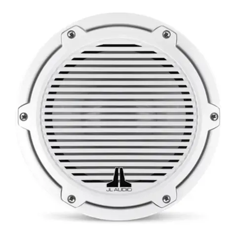 JL AUDIO Marine Subwoofer M6 - 8&quot; 200W RMS - 4 Ohm - Hvit klassisk gitter
