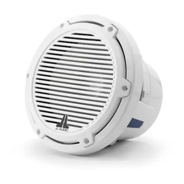 JL AUDIO Marine Subwoofer M6 - 8" 200W RMS - 4 Ohm - Hvit klassisk gitter 
